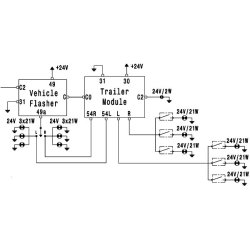 Towing Device Time Delay Relay HELLA 4JA 005 355-021 OE Ref 11110658
