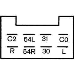 Towing Device Time Delay Relay HELLA 4JA 005 355-021 OE Ref 11110658 HELLA