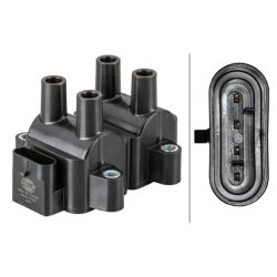 Ignition Coil HELLA 5DA 193 175-391 OE Ref 77 00 274 008