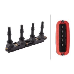 Ignition Coil HELLA 5DA 358 000-041 OE Ref 90536194