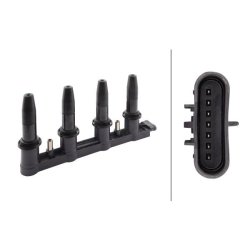 Ignition Coil HELLA 5DA 358 000-231 OE Ref 1677082780