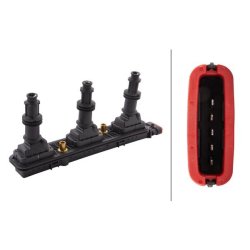 Ignition Coil HELLA 5DA 358 000-281 OE Ref 90584336