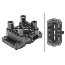 Ignition Coil HELLA 5DA 358 168-491 OE Ref 93248876