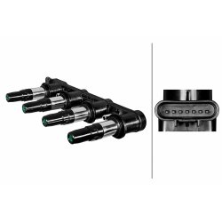 Ignition Coil 5DA358290 371 HELLA 5DA 358 290-371 OE Ref 55584745