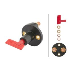 Battery Main Switch HELLA 6EK 002 843-001 OE Ref 4 192 725