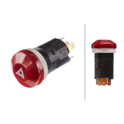 Hazard Warning Light Switch HELLA 6HF 003 916-107 OE Ref 6 004 328 HELLA