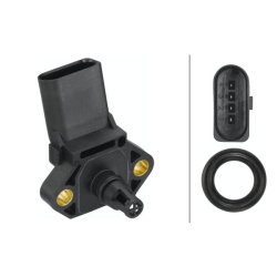 Boost Pressure Sensor HELLA 6PP 009 400-551 OE Ref 038 906 051 D HELLA