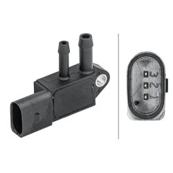 Exhaust Pressure Sensor HELLA 6PP 009 409-231 OE Ref 07Z 906 051 B