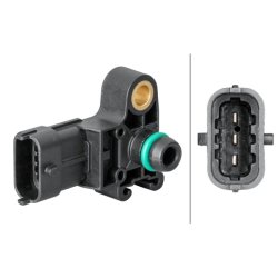 Boost Pressure Sensor HELLA 6PP 358 152-051 OE Ref 55567257