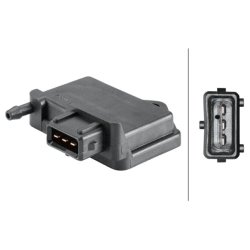 Boost Pressure Sensor HELLA 6PP 358 152-171 OE Ref 3A0 906 051