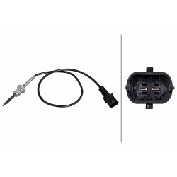 Exhaust Gas Temperature Sensor HELLA 6PT 010 376-691 OE Ref 55203808 HELLA