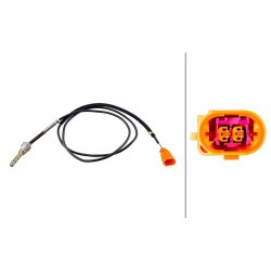 Exhaust Gas Temperature Sensor 6PT010376 961 HELLA 6PT 010 376-961 OE Ref 070906088AE HELLA