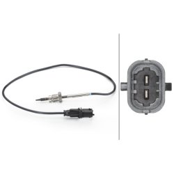 Exhaust Temperature Sensor HELLA 6PT 014 494-001 OE Ref 55204765