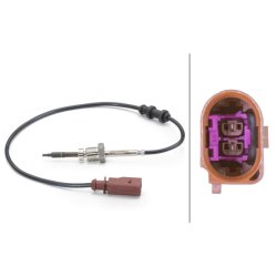 Exhaust Temperature Sensor HELLA 6PT 014 494-061 OE Ref 03L 906 088 CE