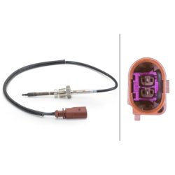 Exhaust Temperature Sensor HELLA 6PT 014 494-111 OE Ref 8K0 906 088