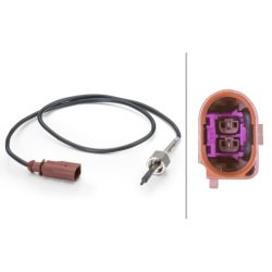 Exhaust Temperature Sensor HELLA 6PT 014 494-121 OE Ref 070 906 088 A