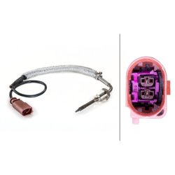 Exhaust Temperature Sensor HELLA 6PT 014 494-301 OE Ref 8K0 906 088 C