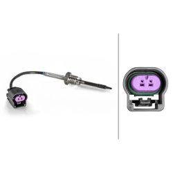 Exhaust Temperature Sensor HELLA 6PT 014 494-381 OE Ref 12643373