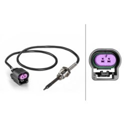 Exhaust Temperature Sensor HELLA 6PT 014 494-391 OE Ref 19418898