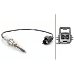 Exhaust Temperature Sensor HELLA 6PT 014 495-011 OE Ref 30713739