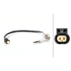 Exhaust Temperature Sensor HELLA 6PT 014 495-021 OE Ref A 007 153 66 28