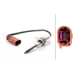 Exhaust Temperature Sensor HELLA 6PT 014 495-051 OE Ref 070 906 088 B