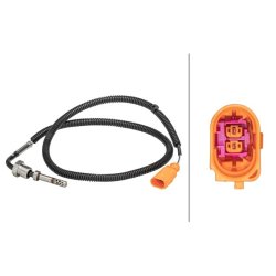 Exhaust Temperature Sensor HELLA 6PT 358 181-001 OE Ref 03G906088BA