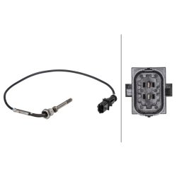Exhaust Temperature Sensor HELLA 6PT 358 181-041 OE Ref 51825680