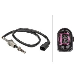 Exhaust Temperature Sensor HELLA 6PT 358 181-141 OE Ref 03L906088FB