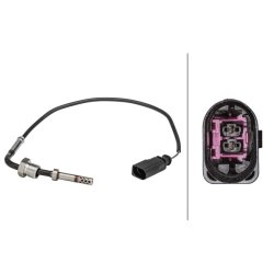 Exhaust Temperature Sensor HELLA 6PT 358 181-161 OE Ref 059906088A