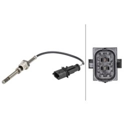 Exhaust Temperature Sensor HELLA 6PT 358 181-181 OE Ref 55564270