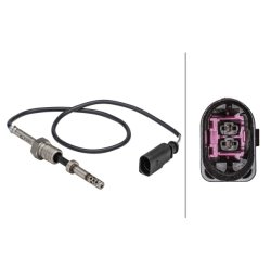 Exhaust Temperature Sensor HELLA 6PT 358 181-291 OE Ref 070906088