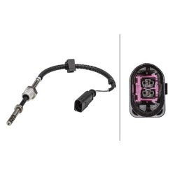 Exhaust Temperature Sensor HELLA 6PT 358 181-311 OE Ref 8K0906088B