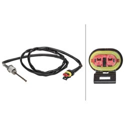 Exhaust Temperature Sensor HELLA 6PT 358 181-381 OE Ref 1689812