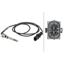 Exhaust Temperature Sensor HELLA 6PT 358 181-491 OE Ref 55197011