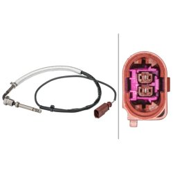 Exhaust Temperature Sensor HELLA 6PT 358 181-521 OE Ref 8E0906088