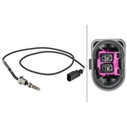 Exhaust Temperature Sensor HELLA 6PT 358 181-541 OE Ref 03G906088R