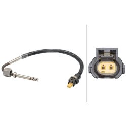 Exhaust Temperature Sensor HELLA 6PT 358 181-681 OE Ref 0019052200