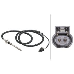 Exhaust Temperature Sensor HELLA 6PT 358 181-731 OE Ref A 000 905 87 00
