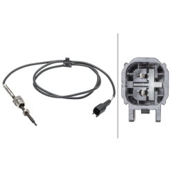 Exhaust Temperature Sensor HELLA 6PT 358 181-781 OE Ref CC1A-12B591-BB