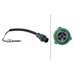 Exhaust Temperature Sensor HELLA 6PT 358 181-841 OE Ref A 006 153 05 28