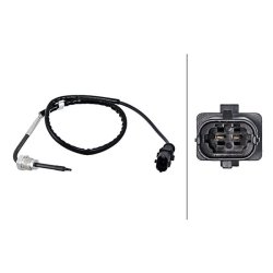 Exhaust Temperature Sensor HELLA 6PT 358 181-861 OE Ref 69502946