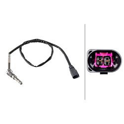 Exhaust Gas Temperature Sensor 6PT358226 161 HELLA 6PT 358 226-161 OE Ref 03G906088AT HELLA