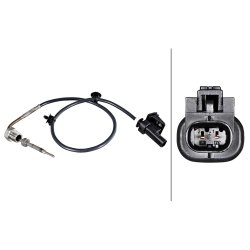 Exhaust Gas Temperature Sensor 6PT358226 171 HELLA 6PT 358 226-171 OE Ref 55497866