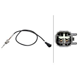 Exhaust Gas Temperature Sensor 6PT358226 181 HELLA 6PT 358 226-181 OE Ref BK2A12B591AB