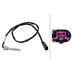 Exhaust Gas Temperature Sensor 6PT358226 271 HELLA 6PT 358 226-271 OE Ref 04L906088K