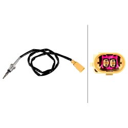 Exhaust Gas Temperature Sensor HELLA 6PT 358 226-311 OE Ref 8W0906088F