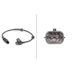 Wheel Speed Sensor HELLA 6PU 009 106-261 OE Ref 12 38 236