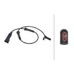 Wheel Speed Sensor HELLA 6PU 009 106-681 OE Ref 1 093 743