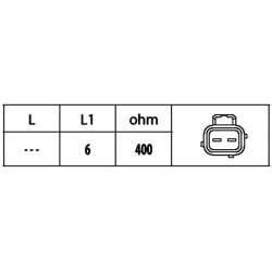 Crankshaft Pulse Sensor HELLA 6PU 009 146-441 OE Ref 1 129 988